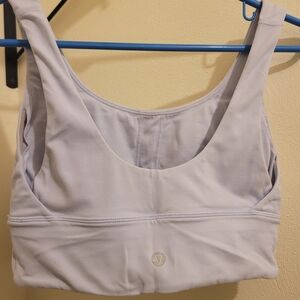 lululemon athletica Soft Lavender Sports Bra